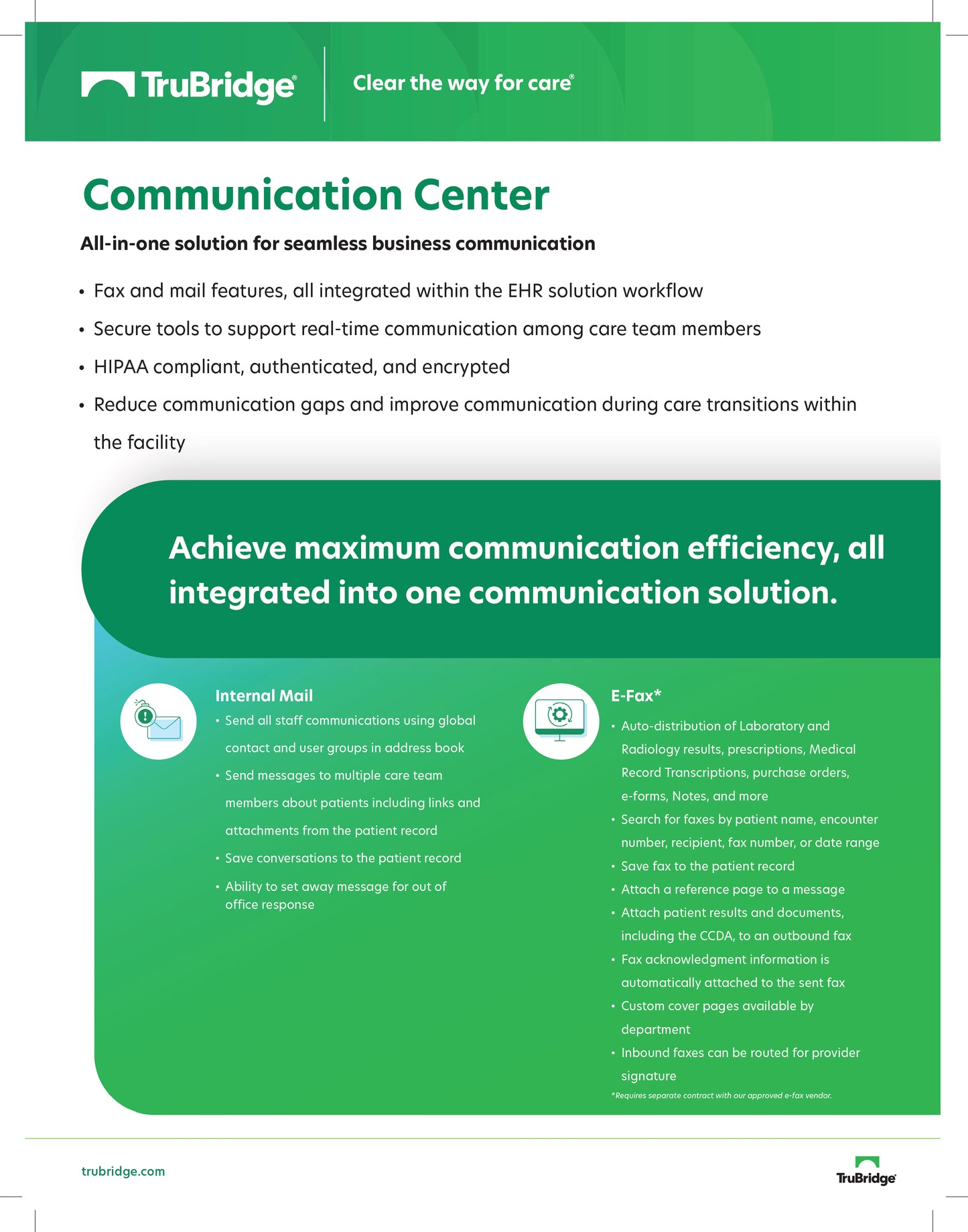Communication Center
