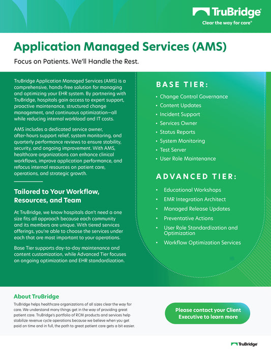 Application Managed Services (AMS)