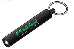 Mini Cylinder Led Flashlight Key Tag