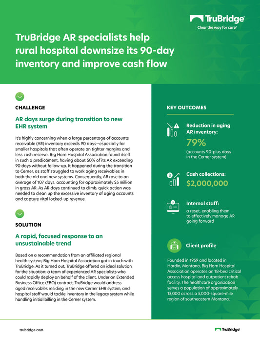 Big Horn Hospital Association Case Study